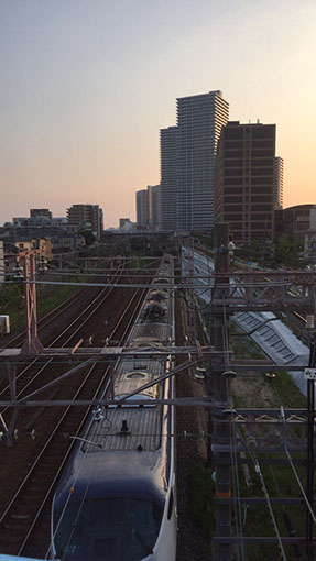 晩夏の夕暮れ