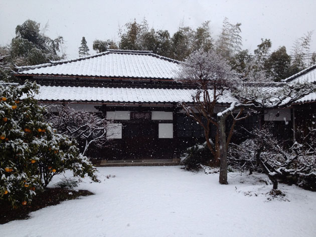 雪の禅寺